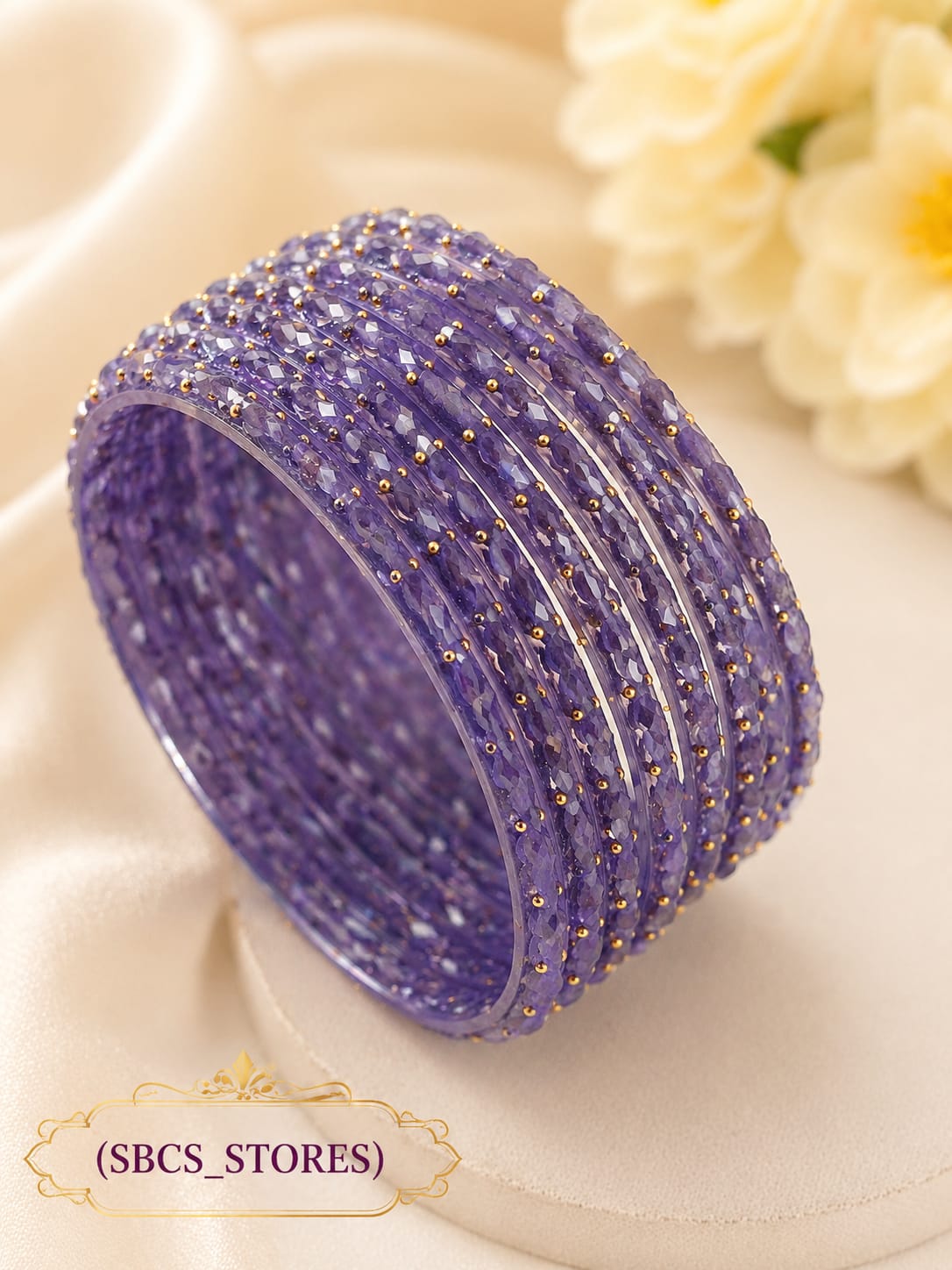 Crystal Fancy Bangles Set - AL Sunnah