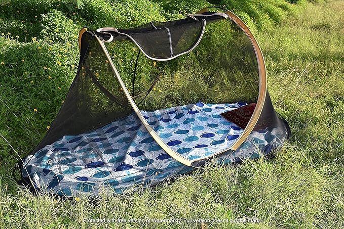 AL Sunnah (Premium) Mosquito Net for Single Bed Foldable (8 ft) - AL Sunnah
