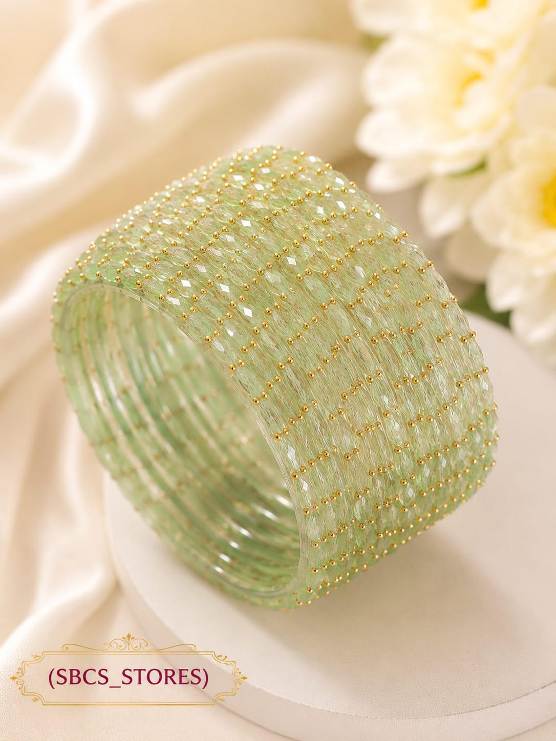 Crystal Fancy Bangles Set - AL Sunnah