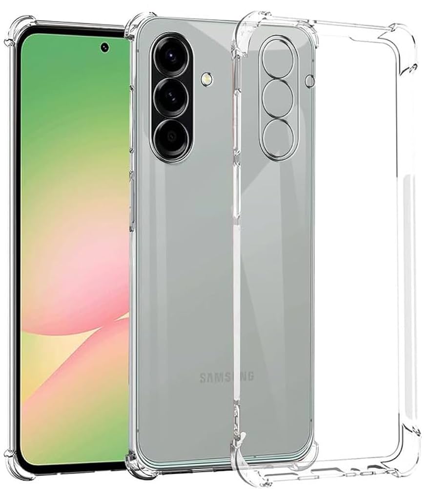 Samsung Transparent Cover – Premium Clear Silicone Case (All Models) - AL Sunnah