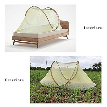 Al Sunnah (Premium) Foldable Mosquito Net for Single Bed (7 ft) - AL Sunnah