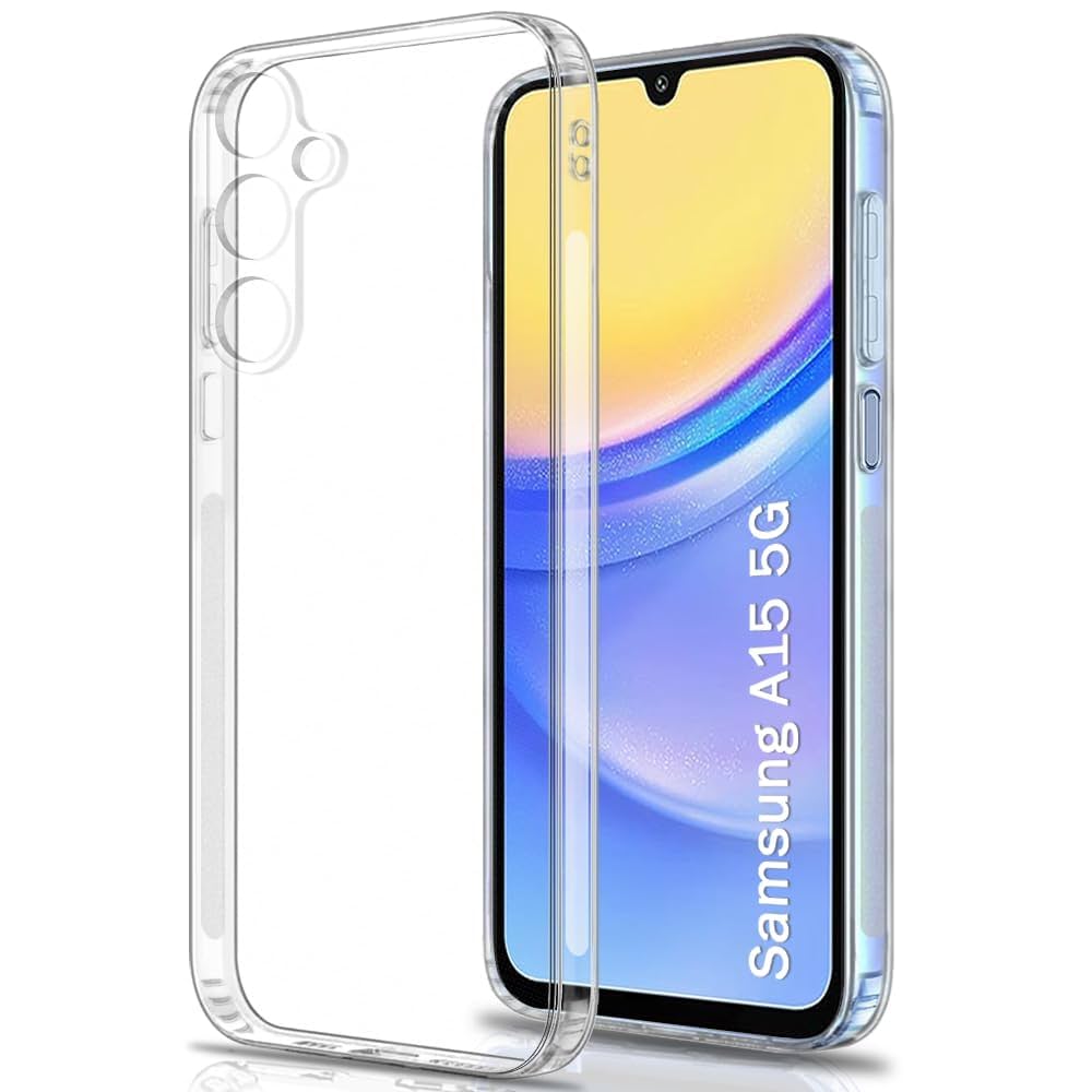 Samsung Transparent Cover – Premium Clear Silicone Case (All Models) - AL Sunnah