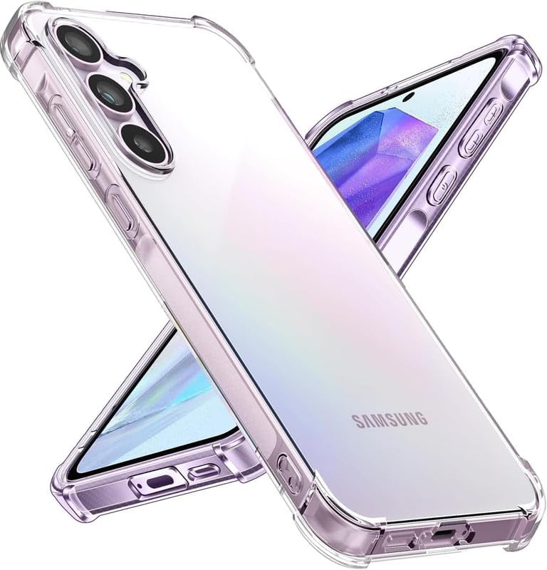 Samsung Transparent Cover – Premium Clear Silicone Case (All Models) - AL Sunnah