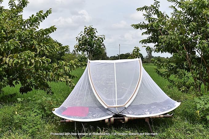 AL Sunnah (Premium)  Mosquito Net for Single Bed Foldable (8 ft) - AL Sunnah