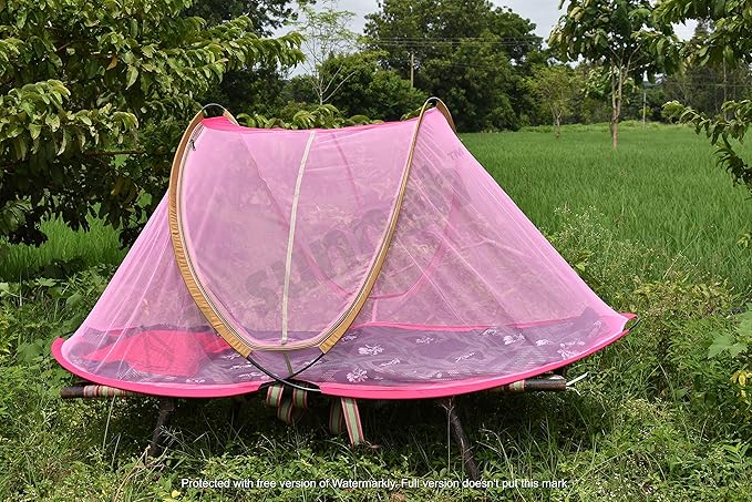 Al Sunnah (Premium) Foldable Mosquito Net for Single Bed (7 ft) - AL Sunnah