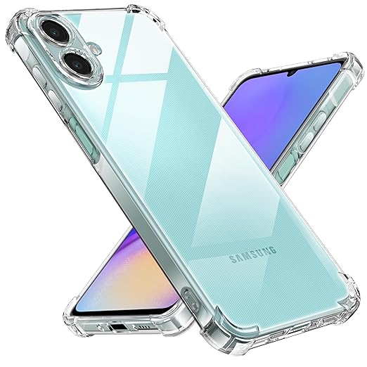 Samsung Transparent Cover – Premium Clear Silicone Case (All Models) - AL Sunnah