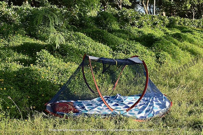 Al Sunnah (Premium) Foldable Mosquito Net for Single Bed (7 ft) - AL Sunnah
