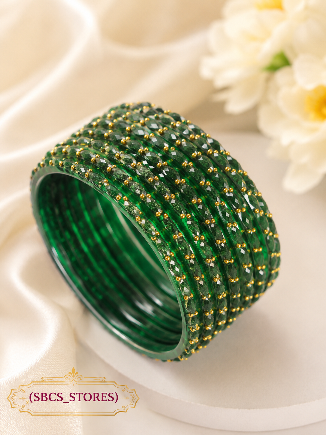 Crystal Fancy Bangles Set - AL Sunnah