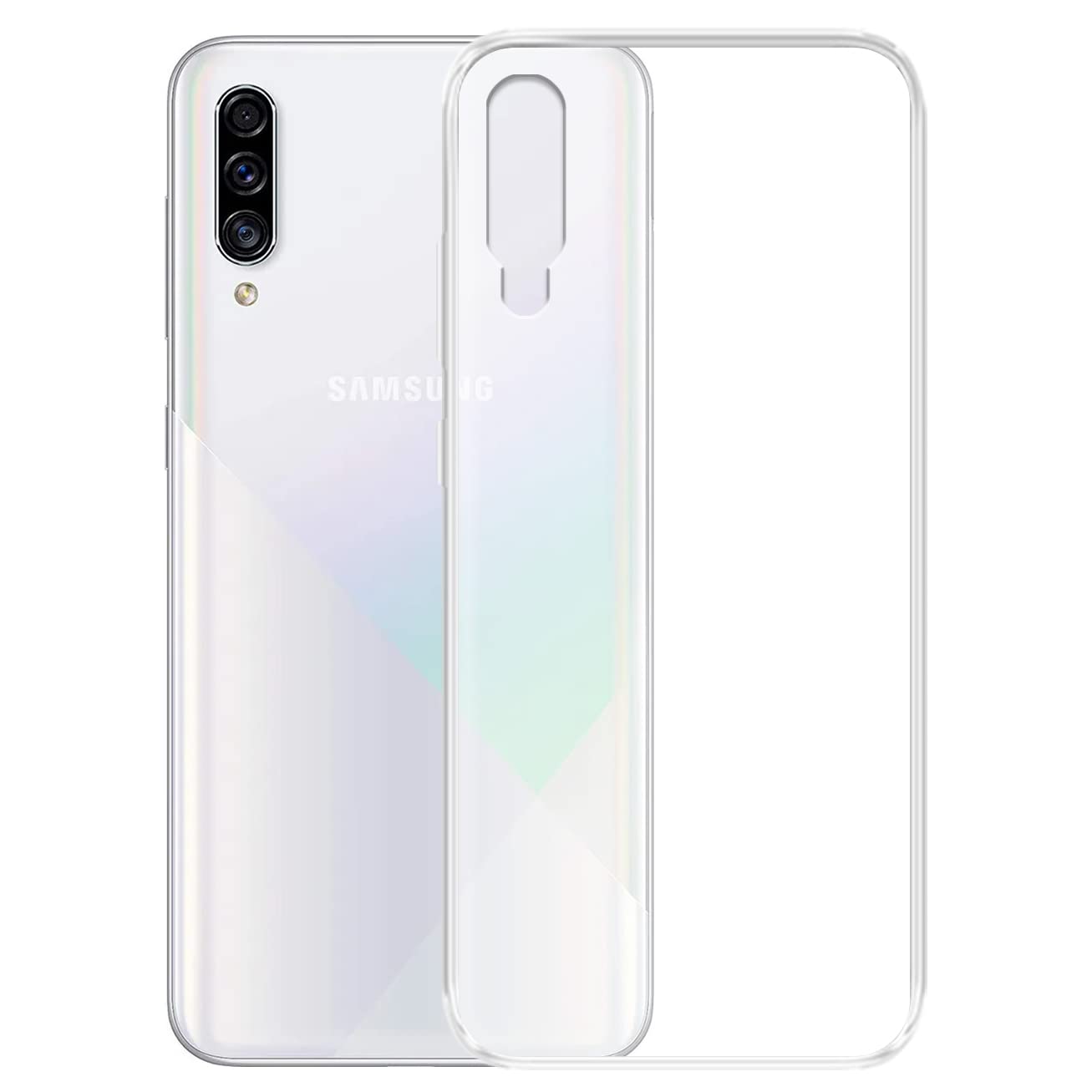 Samsung Transparent Cover – Premium Clear Silicone Case (All Models) - AL Sunnah