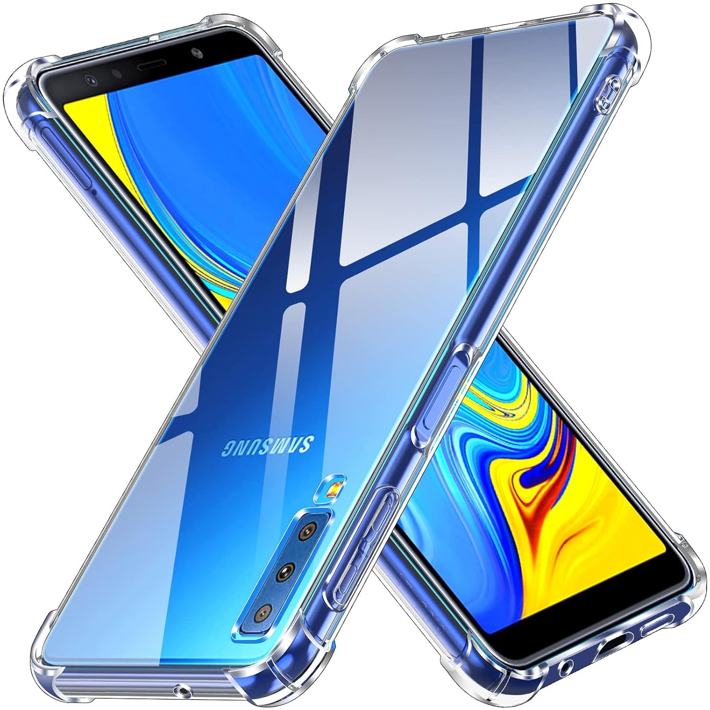 Samsung Transparent Cover – Premium Clear Silicone Case (All Models) - AL Sunnah