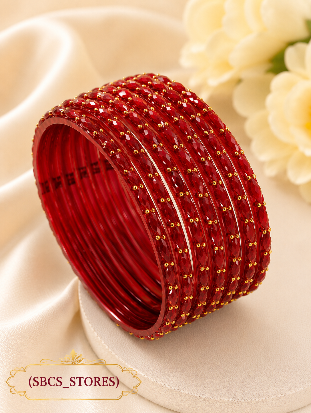Crystal Fancy Bangles Set - AL Sunnah