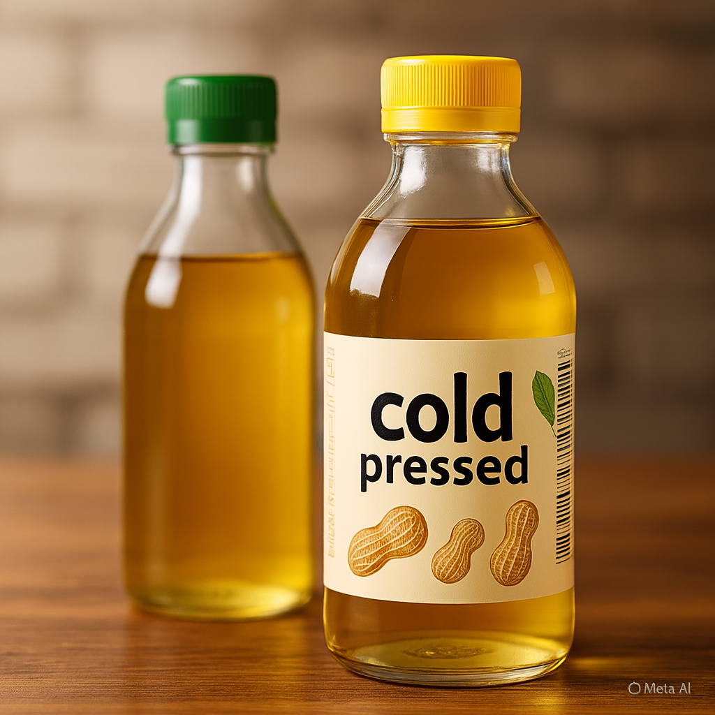 Cold Pressed Groundnut Oil (Pure)
