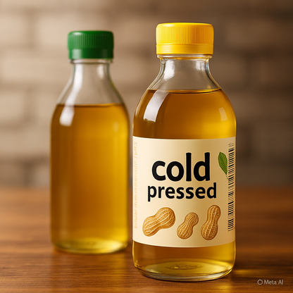 Cold Pressed Groundnut Oil (Pure)
