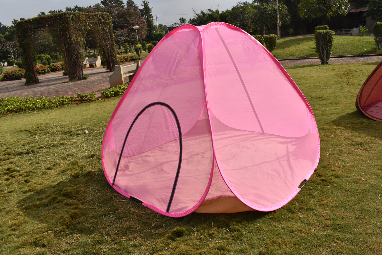 AL Sunnah Foldable Mosquito Net for Double Bed King Size (6.5 x 6.5 ft) - AL Sunnah