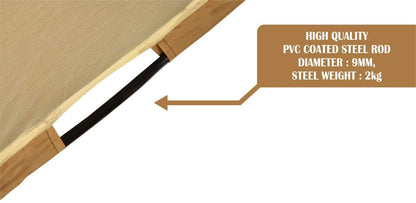 Al Sunnah No-Base Mosquito Net for King Size Double Bed – Foldable (6.5 x 6.5 ft) - AL Sunnah