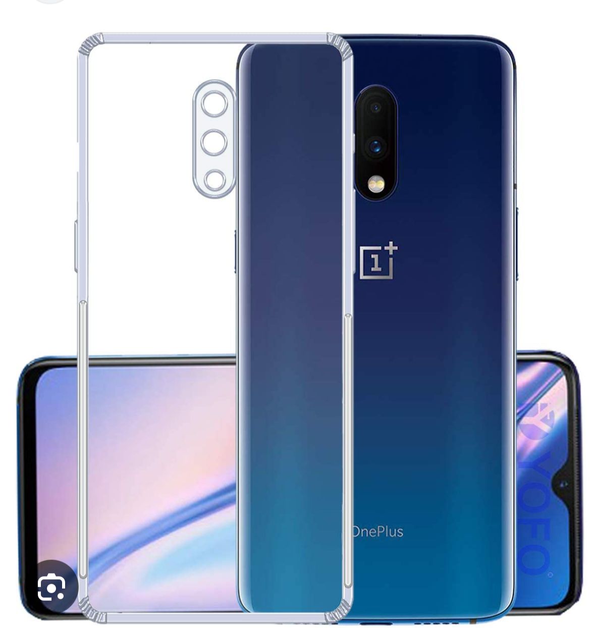 OnePlus Transparent Case | AL-Sunnah Crystal Clear Flexible TPU Back Cover | Slim, Scratch Resistant & Shockproof - AL Sunnah