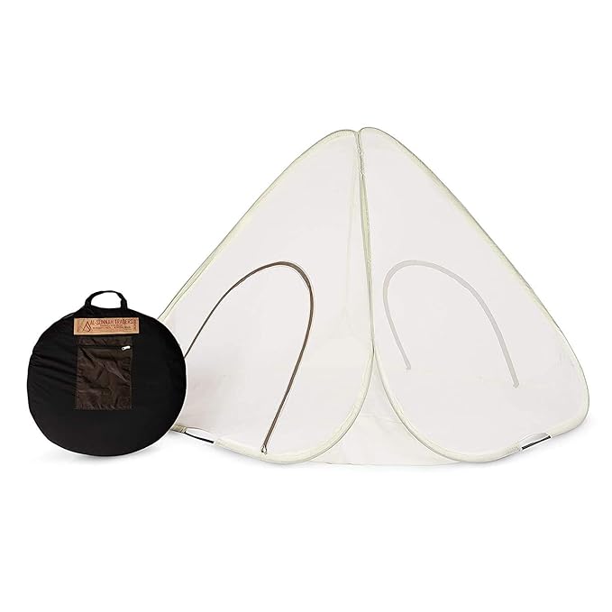 AL Sunnah Foldable Mosquito Net for Double Bed King Size (6.5 x 6.5 ft) - AL Sunnah