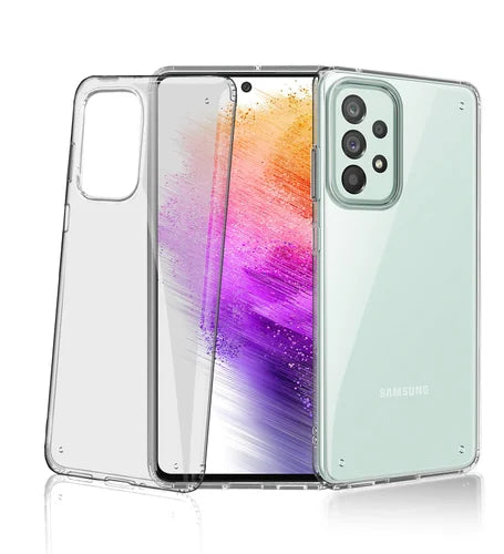 Samsung Transparent Cover – Premium Clear Silicone Case (All Models) - AL Sunnah