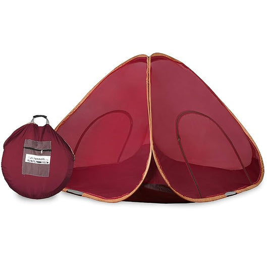 AL Sunnah Foldable Mosquito Net for Double Bed King Size (6.5 x 6.5 ft) - AL Sunnah